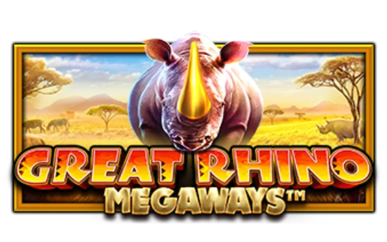 Great Rhino Megaways — official Pragmatic Play artwork